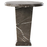 Eslo End Table, Grey Marble-Furniture - Accent Tables-High Fashion Home