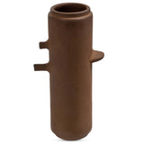 Ezra Vase, Matte Brown-Accessories-High Fashion Home