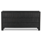 Ezri 6 Drawer Dresser, Carved Black