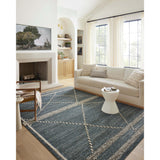 Loloi II Rug Fabian FAB-01, Denim/Charcoal-Rugs1-High Fashion Home