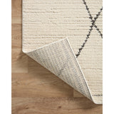 Loloi II Rug Fabian FAB-02, Ivory/Charcoal-Rugs1-High Fashion Home