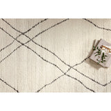 Loloi II Rug Fabian FAB-02, Ivory/Charcoal-Rugs1-High Fashion Home