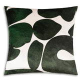 Forest Pillow, Ivory/Forest Green