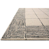 Chris Loves Julia x Loloi Rug Francis FRA-02, Cream/Black-Rugs1-High Fashion Home