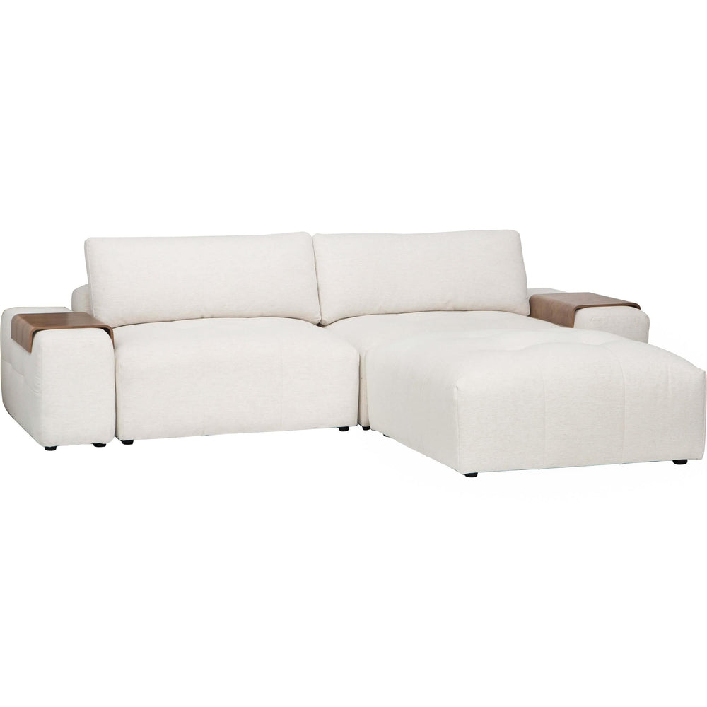 Farley 5 Piece Modular Sectional, Nomad Snow