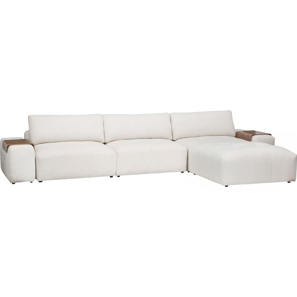 Farley 6 Piece Modular Sectional, Nomad Snow