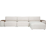 Farley 6 Piece Modular Sectional, Nomad Snow