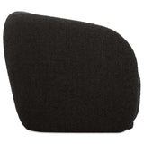 Faye Chair, Black Boucle-Furniture - Chairs-High Fashion Home