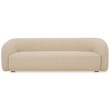 Faye Sofa, Beige Boucle