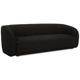 Faye Sofa, Black Boucle