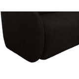 Faye Sofa, Black Boucle