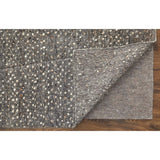 Feizy Rug Dering T6042, Charcoal-Rugs1-High Fashion Home