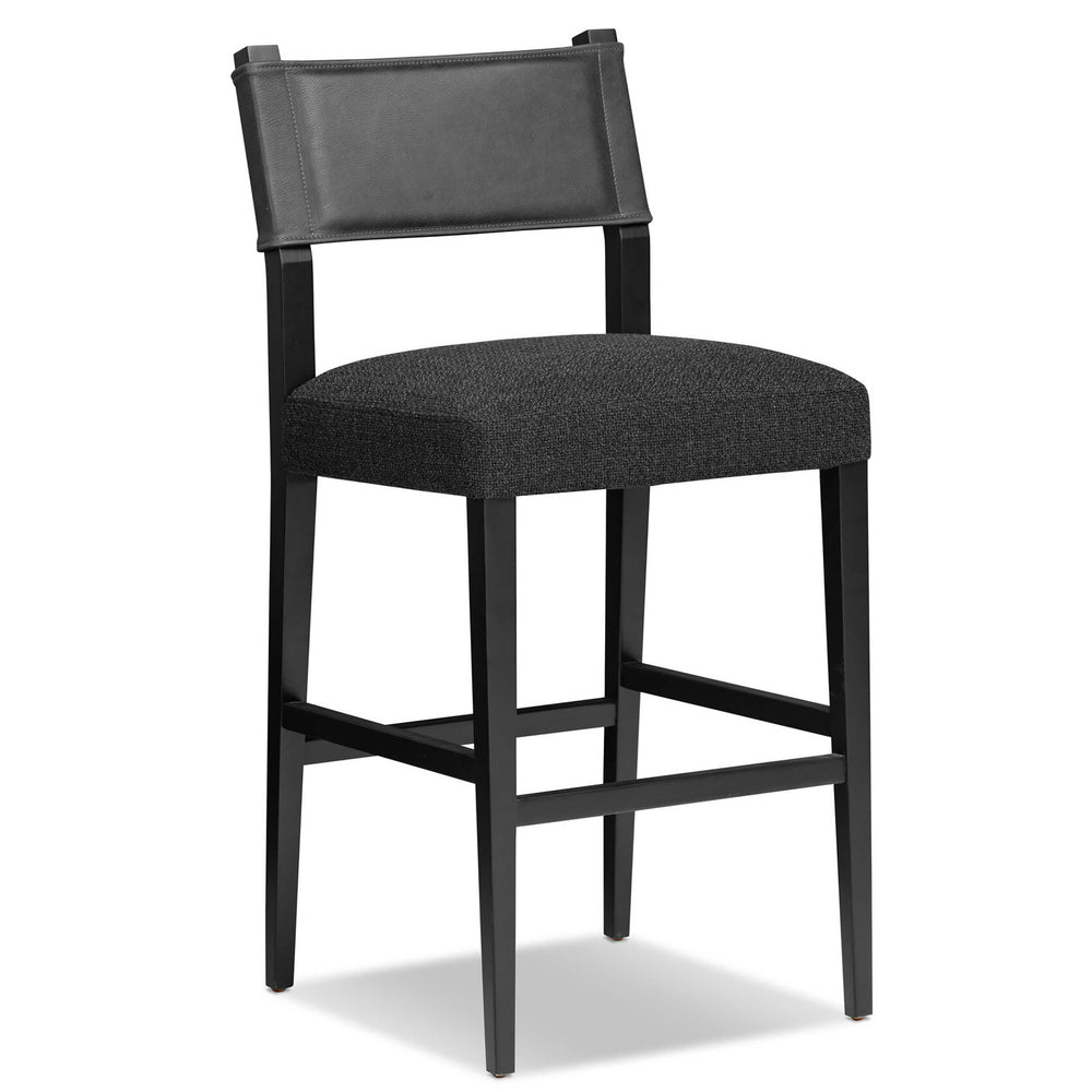 Ferris Bar Chair, Palermo Black-Furniture - Dining-High Fashion Home