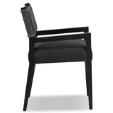 Ferris Dining Arm Chair, Palermo Black-Furniture - Dining-High Fashion Home