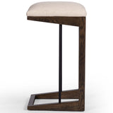 Finn Bar Stool, Sienna Brown-Furniture - Dining-High Fashion Home