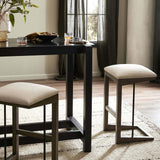 Finn Bar Stool, Sienna Brown-Furniture - Dining-High Fashion Home