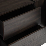 Fisher Media Console, Smoked Black-Furniture - Storage-High Fashion Home