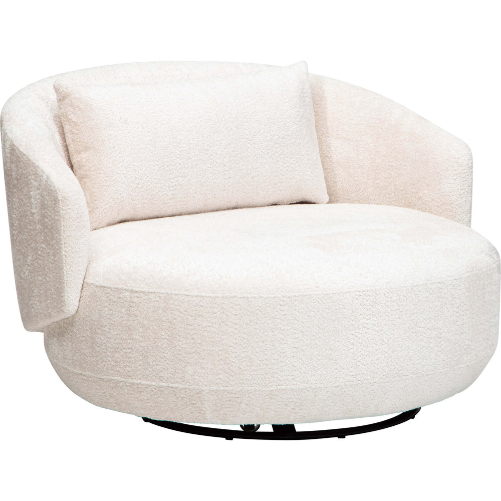 Flora Swivel Chair, Utopia Sand