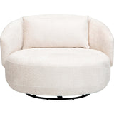 Flora Swivel Chair, Utopia Sand