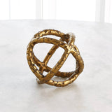 Forged Sphere, Gold-Accessories-High Fashion Home