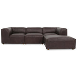 Form Lounge Modular Sectional, Espresso Brown-Furniture - Sofas-High Fashion Home