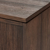 Frame Media Console, Grey Oak