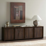 Frame Media Console, Grey Oak