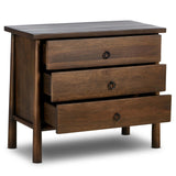 Freddie Chest, Brown-Furniture - Bedroom-High Fashion Home