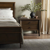 Freddie Nightstand, Brown-Furniture - Bedroom-High Fashion Home