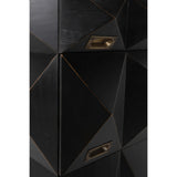 Allegra Dresser, Rubbed Black-Furniture - Bedroom-High Fashion Home