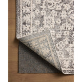 Magnolia Home by Joanna Gaines × Loloi Rug Gigi GIG-01, Grey/Ivory-Rugs1-High Fashion Home