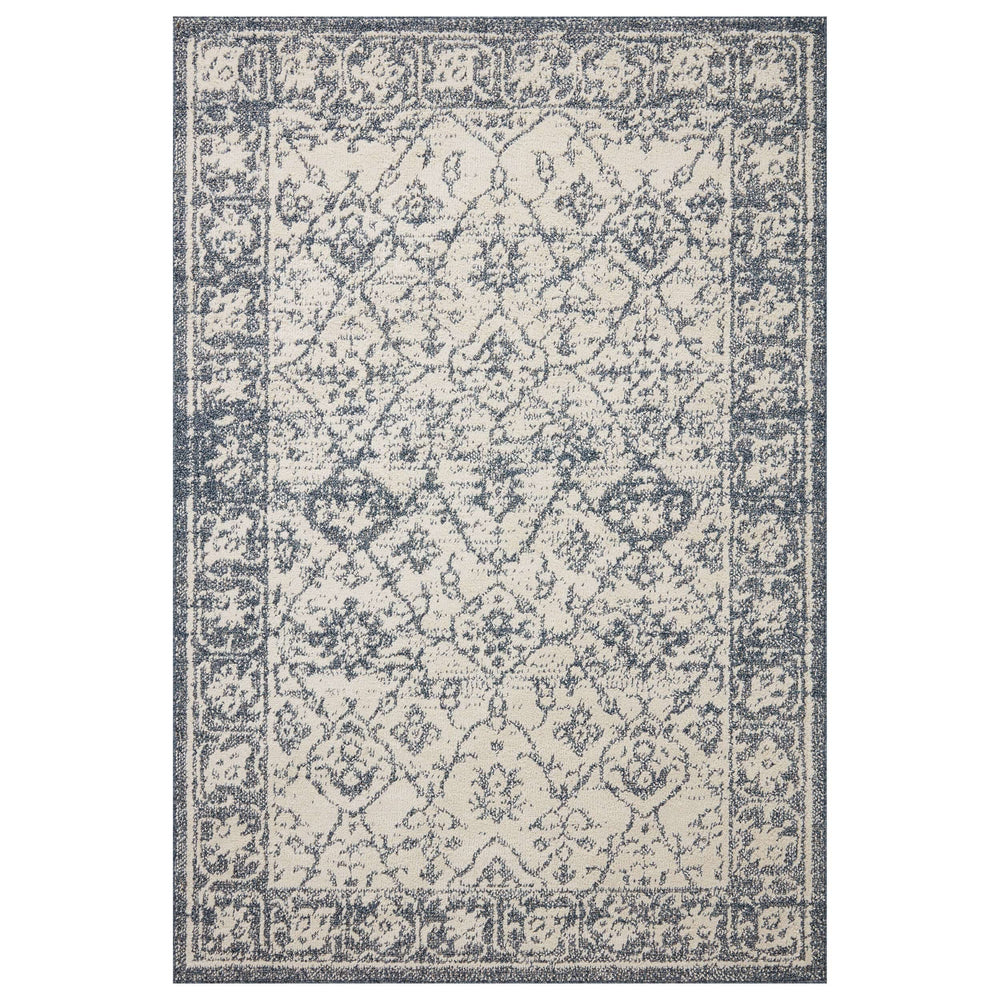 Magnolia Home by Joanna Gaines × Loloi Rug Gigi GIG-02, Ivory/Blue-Rugs1-High Fashion Home