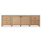 Gaines Media Console, Aged Light Pine