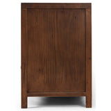 Gaines Media Console, Aged Pine-Furniture - Storage-High Fashion Home