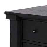 Gardendale Kitchen Island, Stained Black-Furniture - Dining-High Fashion Home