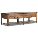 Gardendale Kitchen Island, Tan Oak