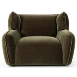 Garland Swivel Chair, Monte Olive-Furniture - Chairs-High Fashion Home