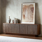 Gilmore Media Console, Aged Mango