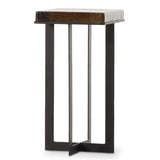 Giselle End Table, Amber-Furniture - Accent Tables-High Fashion Home