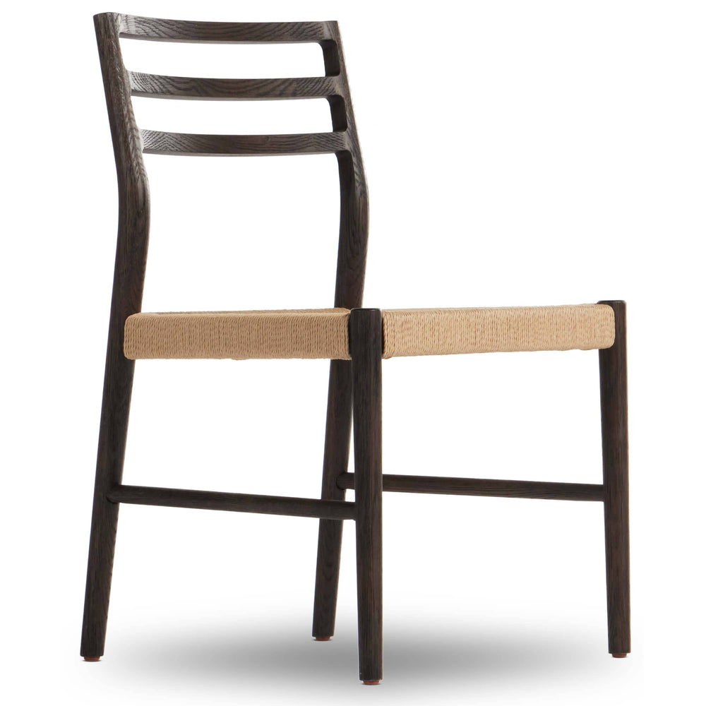 Glenmore Woven Dining Chair, Light Carbon, Set of 2-Furniture - Dining-High Fashion Home