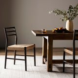 Glenmore Woven Dining Chair, Light Carbon, Set of 2-Furniture - Dining-High Fashion Home