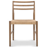 Glenmore Woven Dining Chair, Smoked Oak, Set of 2-Furniture - Dining-High Fashion Home