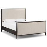 Glenview Bed, Essence Natural/Smoked Black-Furniture - Bedroom-High Fashion Home