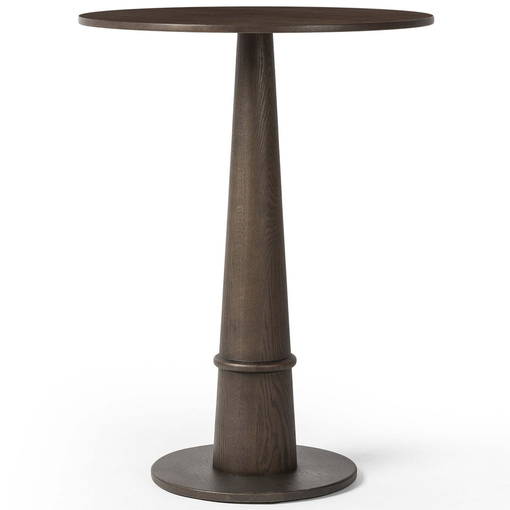 Goetz Bar Table, Brown Oak