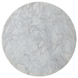 Goetz Bar Table, White Marble