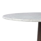 Goetz Bar Table, White Marble