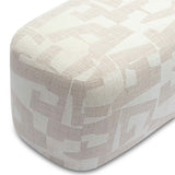 Graceland Bench, Cream Jacquard