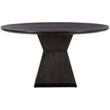 Nolan Round Dining Table, Black