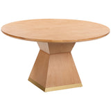 Nolan Round Dining Table, Natural