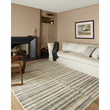 Chris Loves Julia x Loloi Rug Humphrey HUM-01, Natural/Moss-Rugs1-High Fashion Home